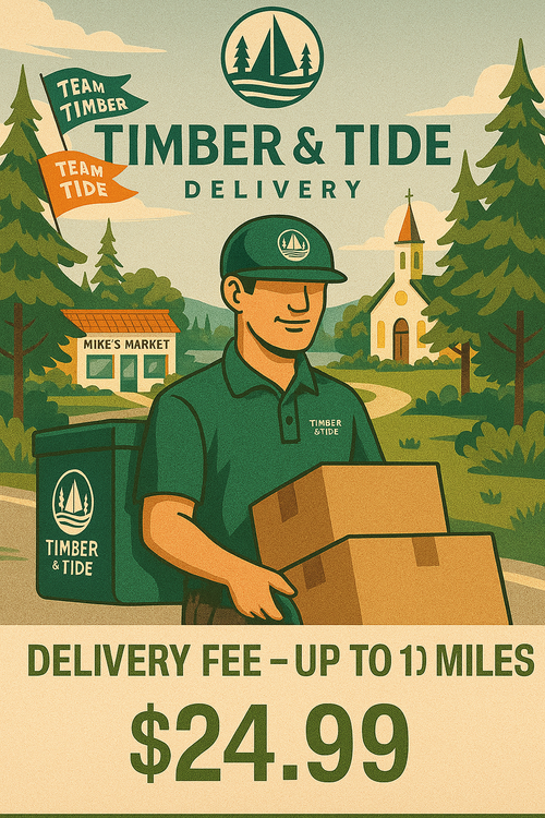 Delivery Fee - Up to 10 Miles